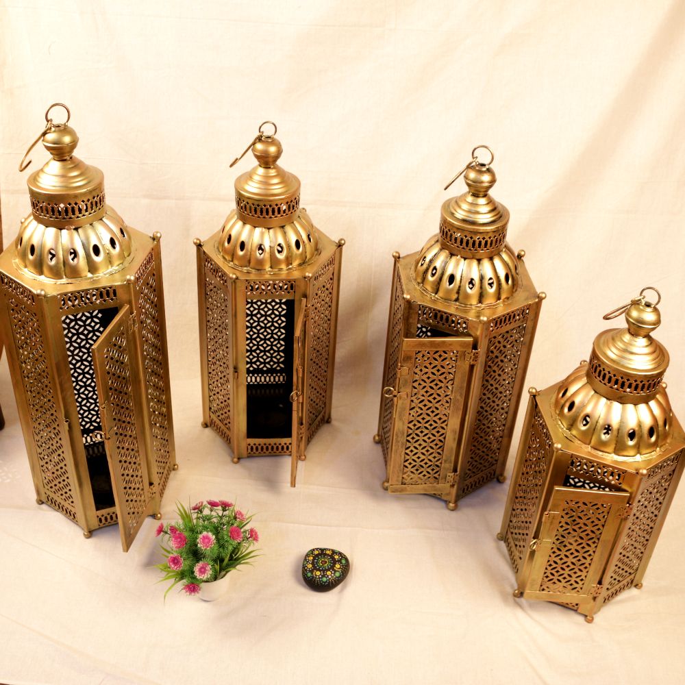 LANTERN SET OF 4 KUDIYA