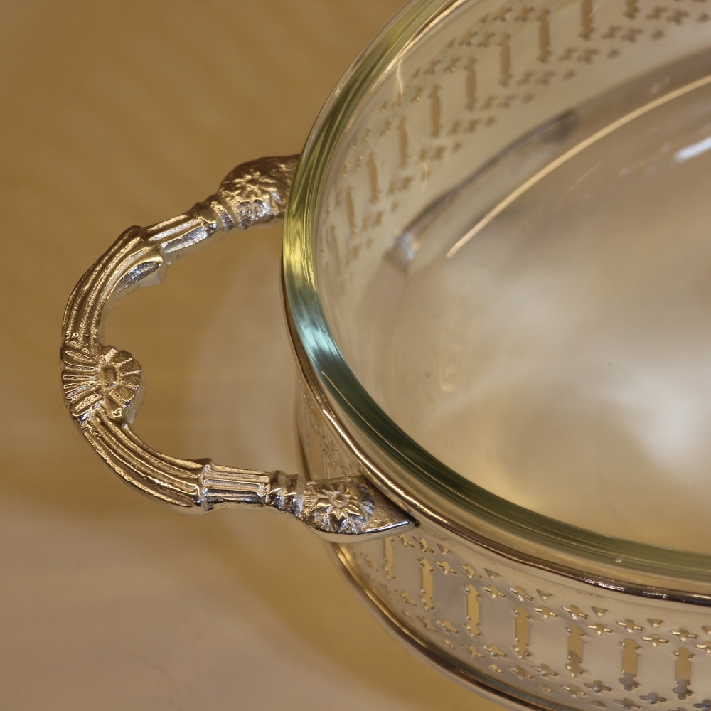 Dish Bowl Oval Stand 4819 - 5