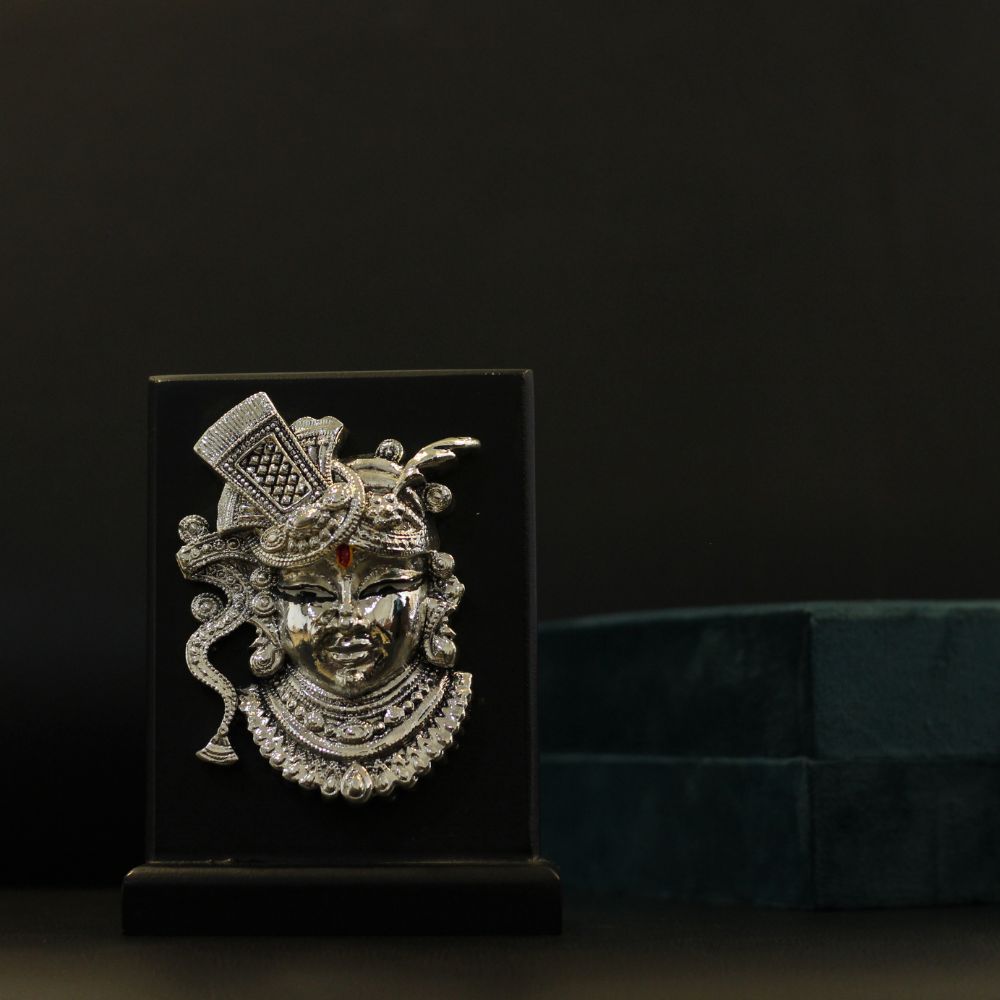 Shrinath JI 4'' SIlver W/box - 6
