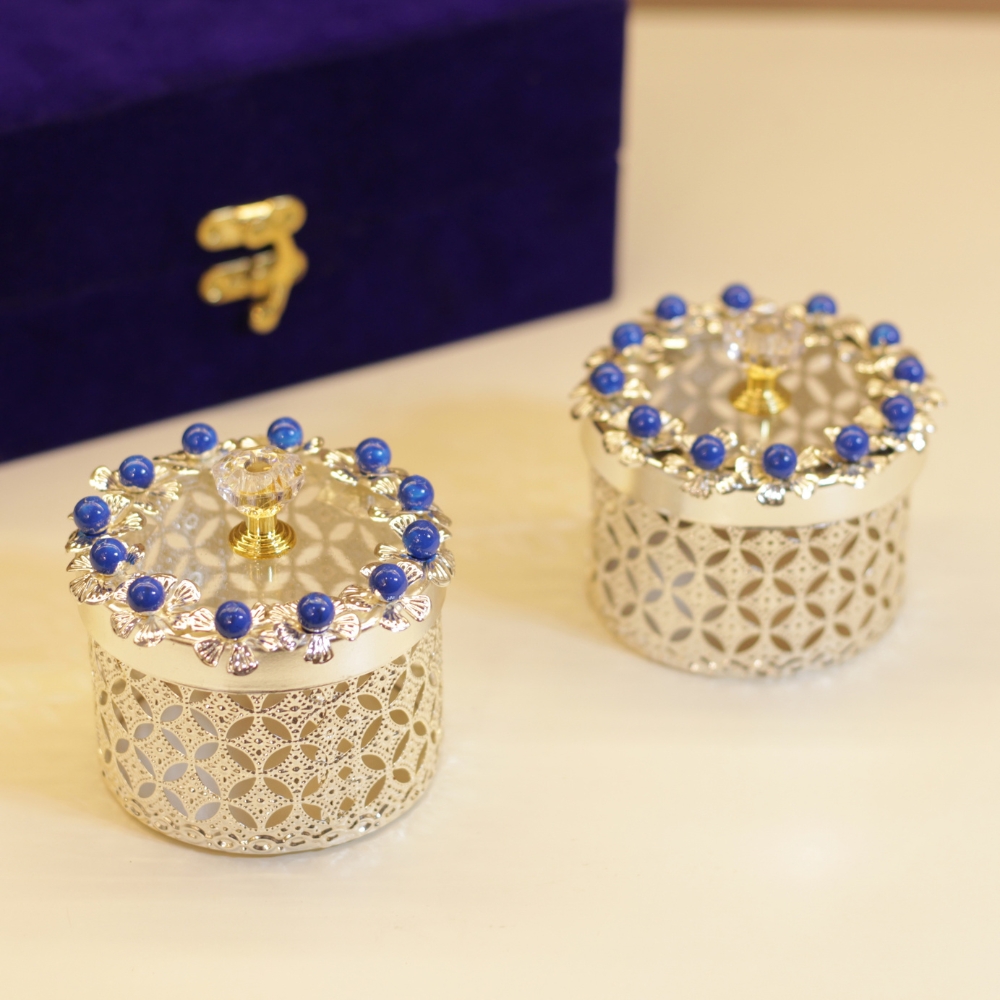 Flower Jali Box S/2 W/b - 3
