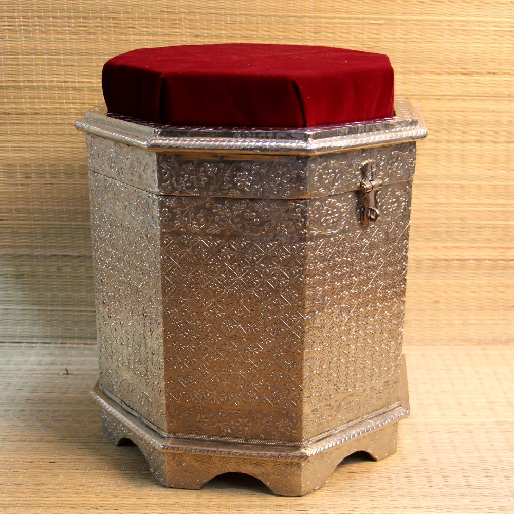 Wooden Silver Wedding  Tanki 14X14X14