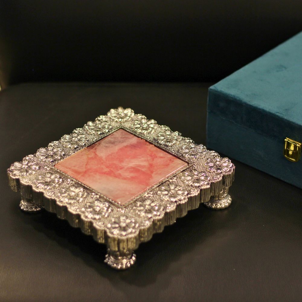 Chowki 7x7 Stone W/Box - 7