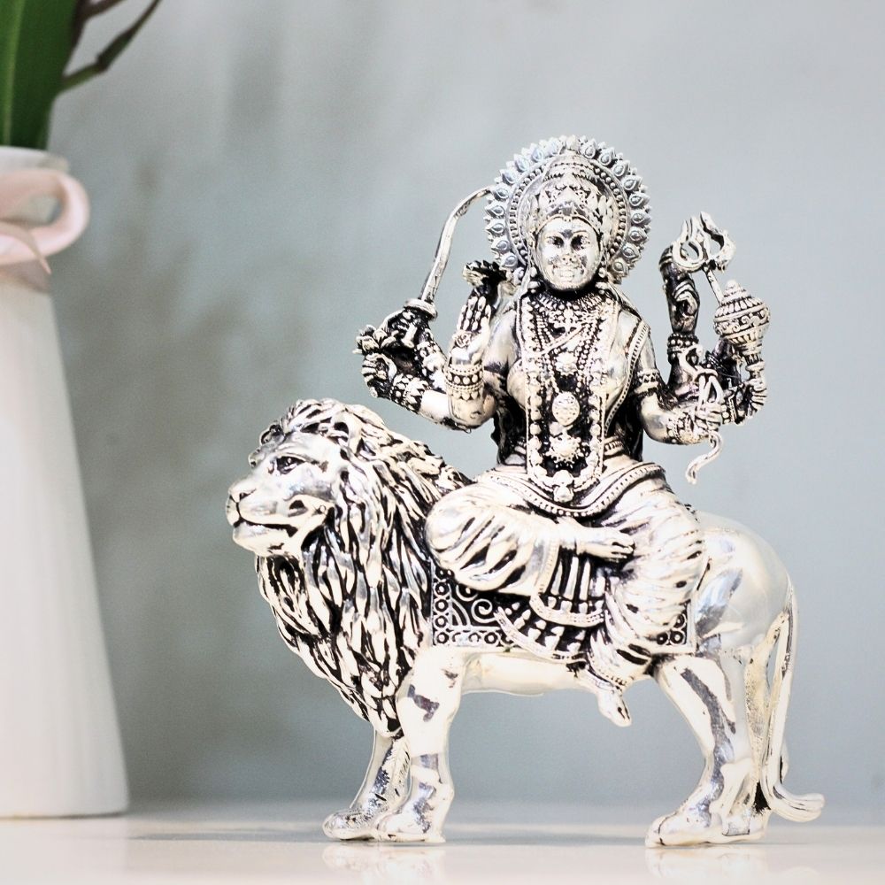 Brass Durga Maa