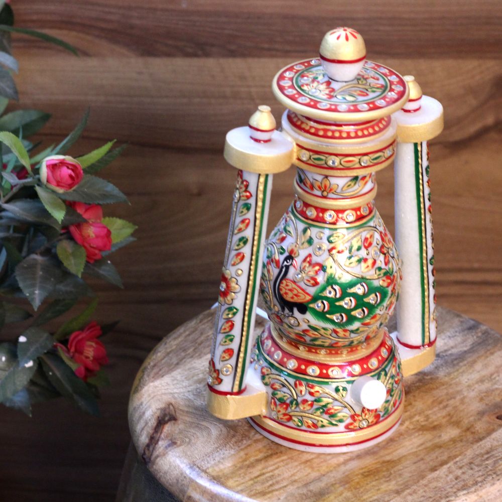 Marble Lantern 10'' - 5