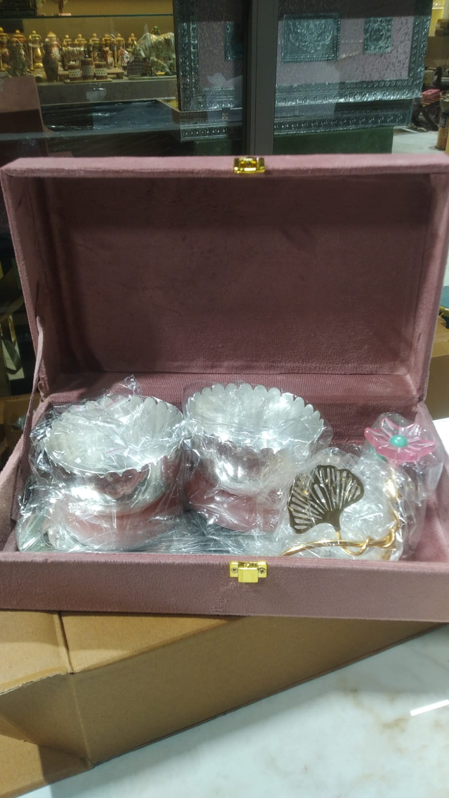 2 Bowl Tray D/f Set 4706