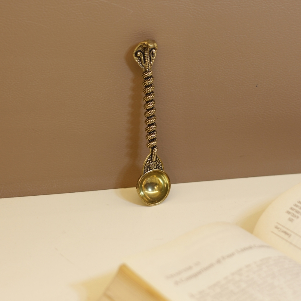 Brass Spoon Antique - 5