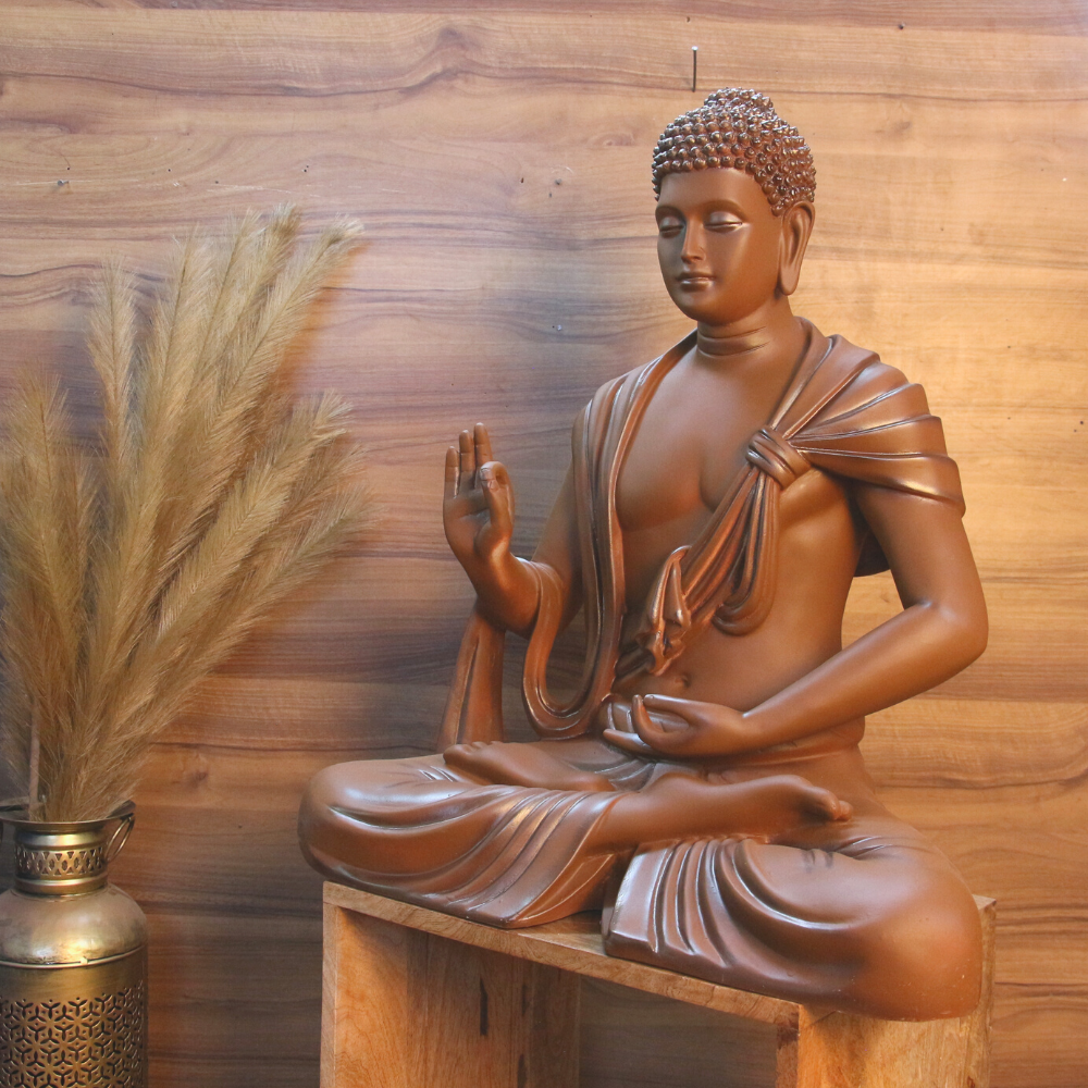 1242C Big Aashirwad Buddha Statue 1242C - 3
