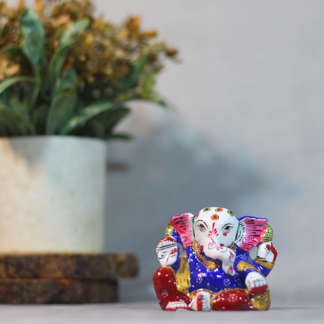 Metal Masand Ganesh 3''