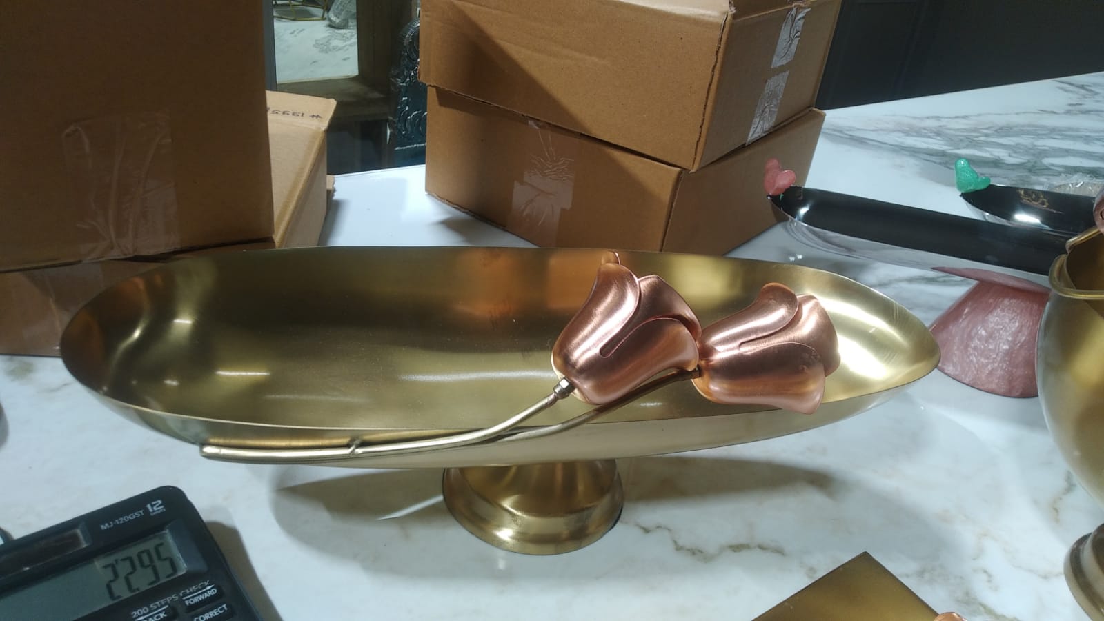 Tulip Dish Boat 1139/15''