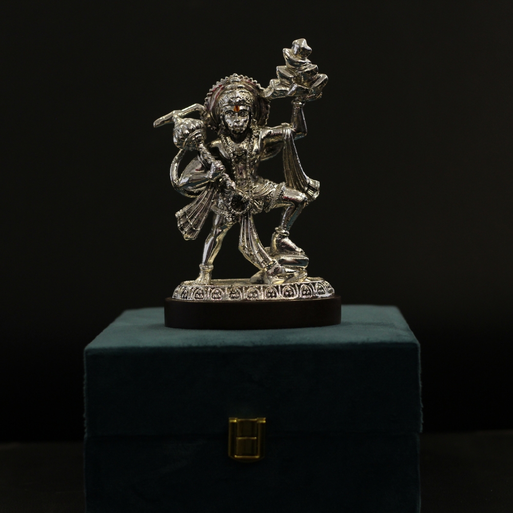 Hanuman Ji Silver W/box