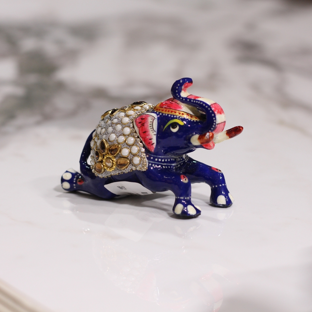 Sitting Elephant Stone 3''