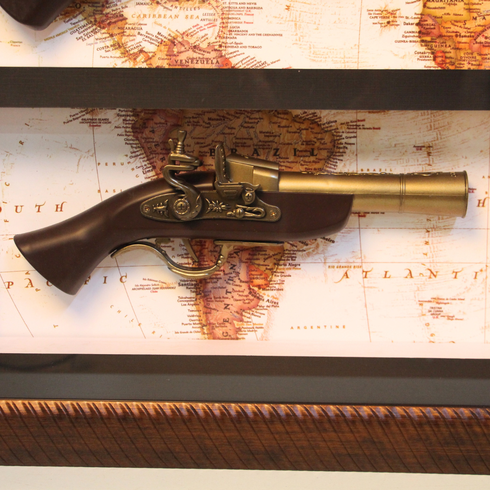 Gun With Frame
