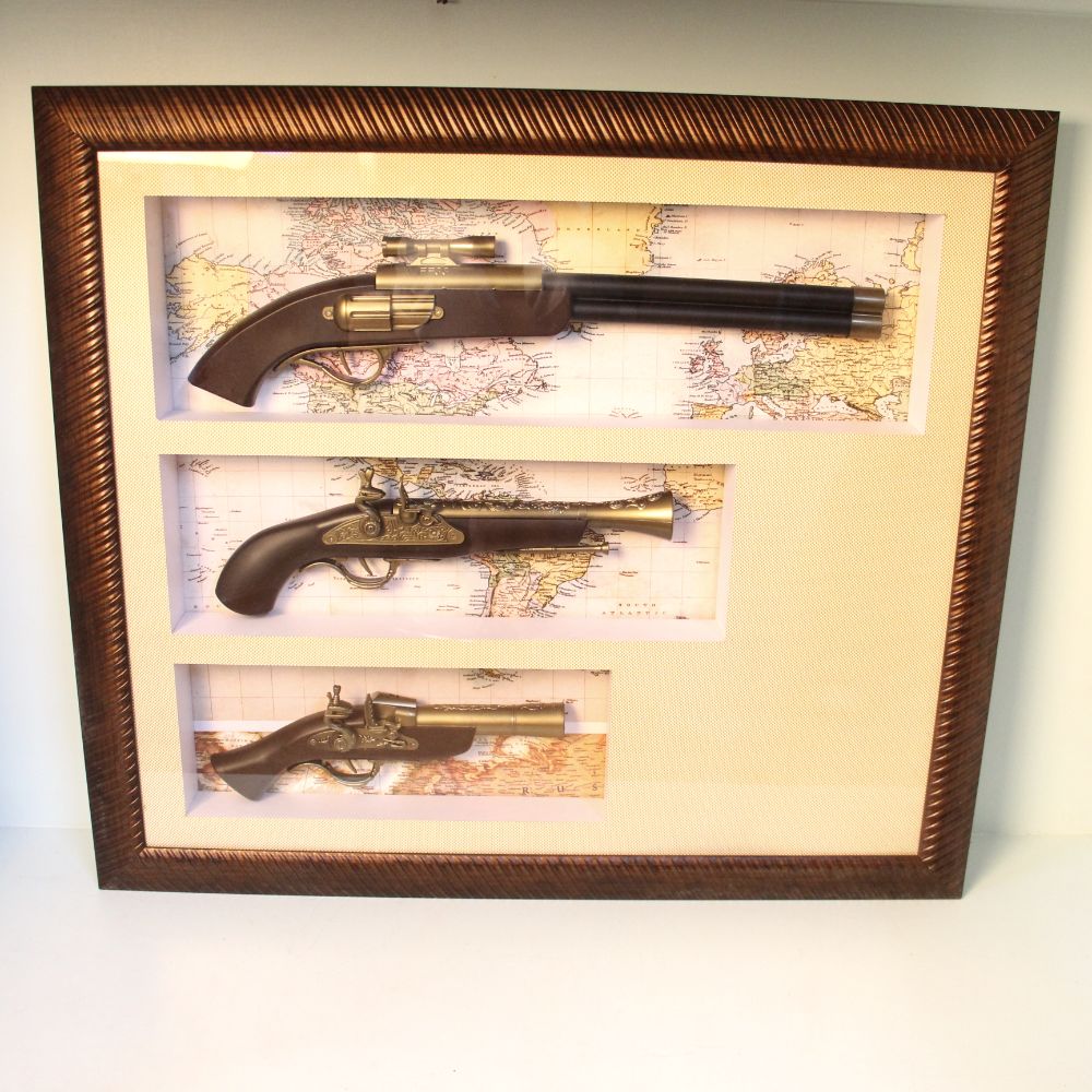 Gun With Frame