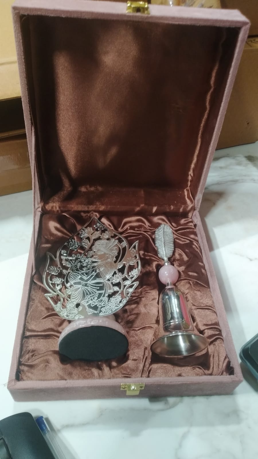 Radha Krishna Tea Light 2556