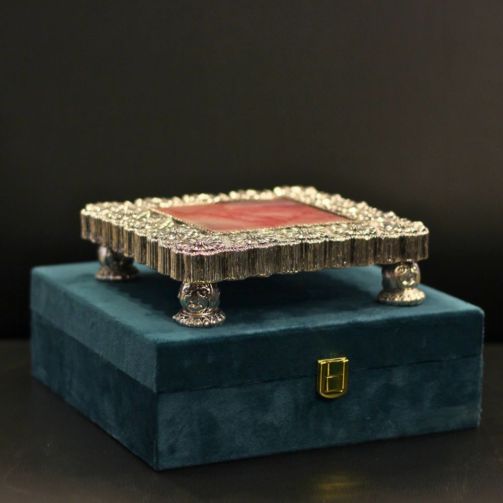 Chowki 7x7 Stone W/Box - 5
