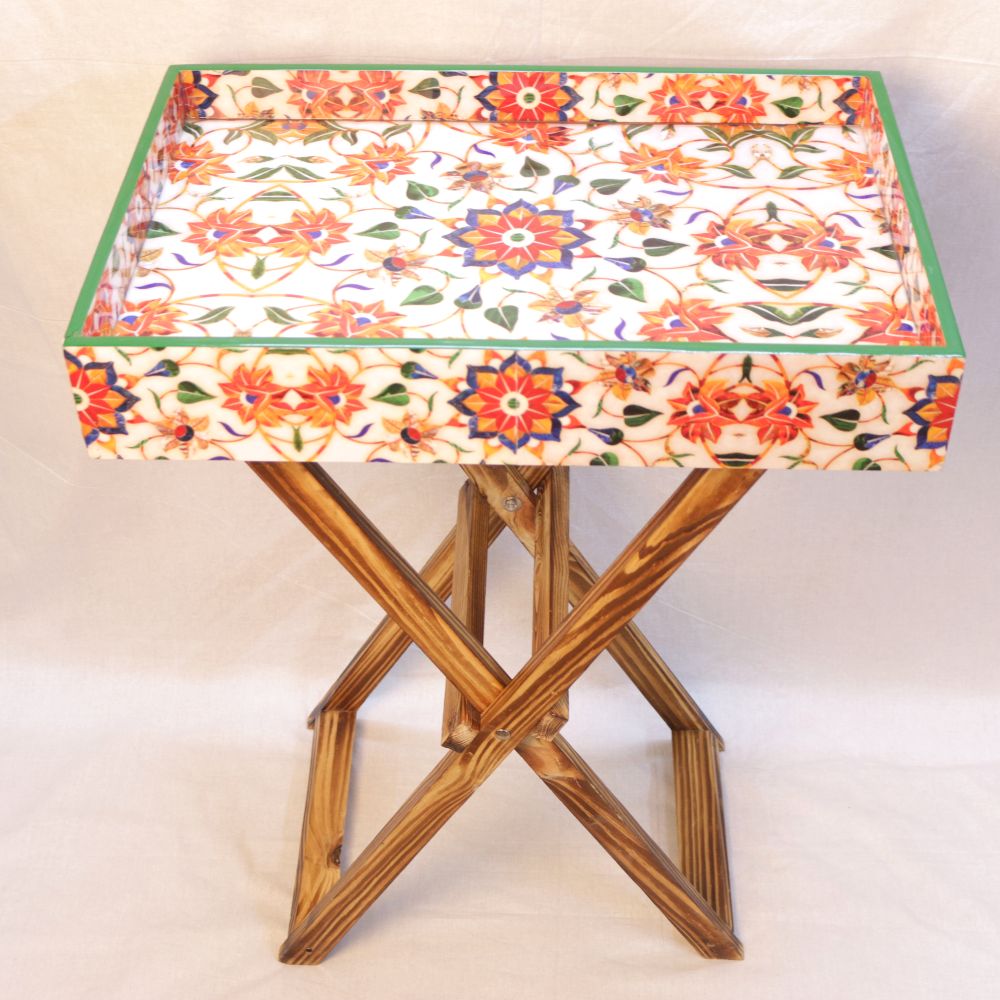 PRINTED TRAY WITH STAND