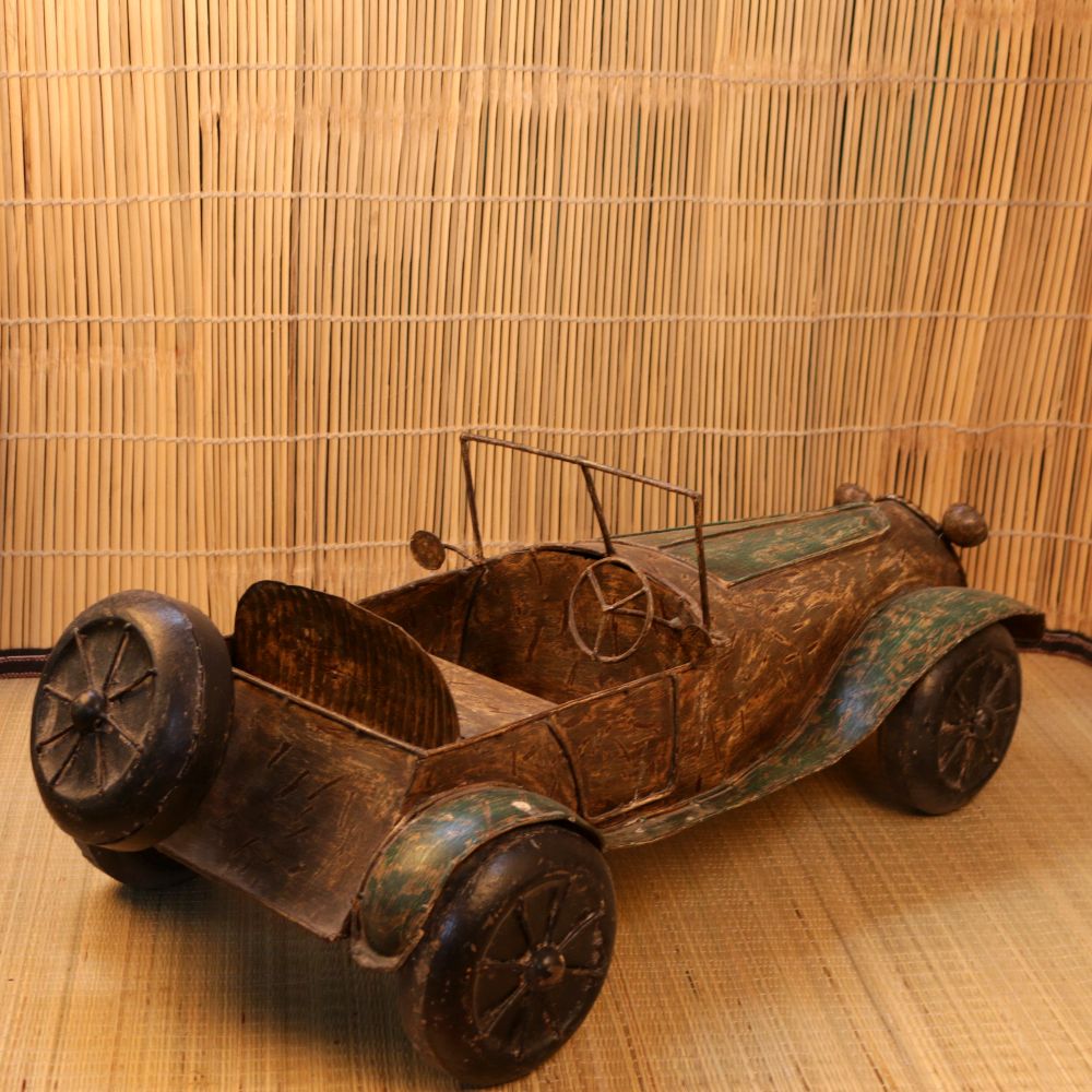 IRON DECORATIVE VINTAGE CAR - 3