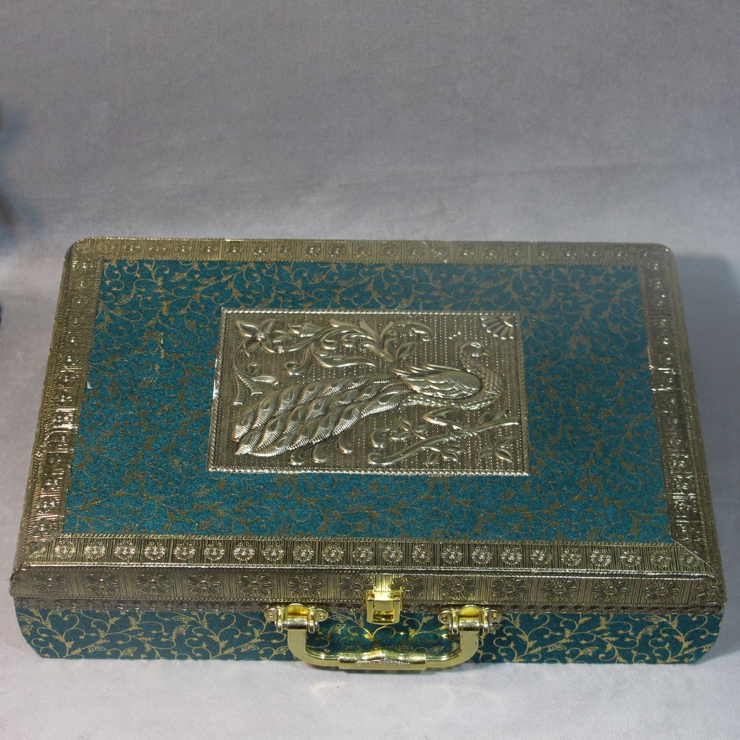 6 Jar DryFruit Box W/handle
