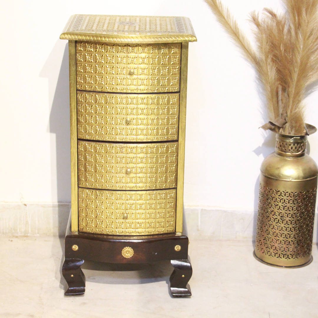 Brass Opm Bajot Almirah 24''