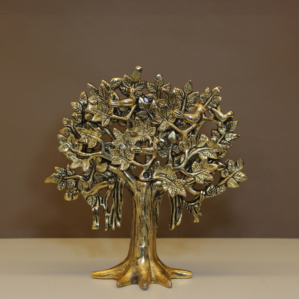 Metal Golden Tree New (kalpvriksh) - 4