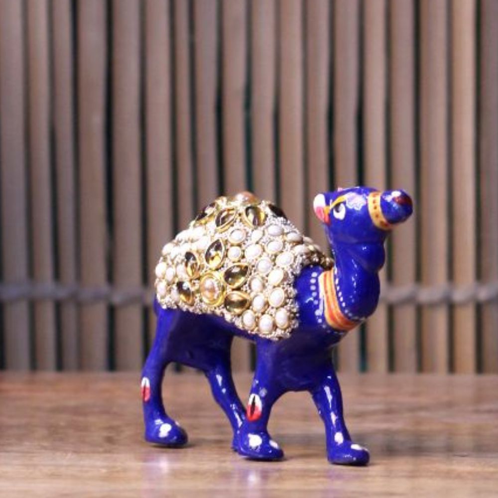 Metal Stone Camel 2'' - 3