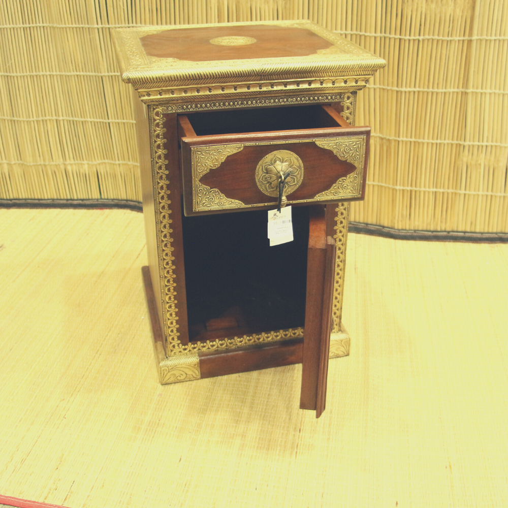 Wd Bedside Brass Ftd