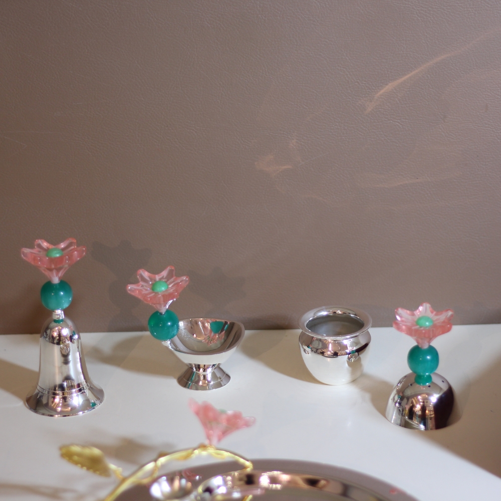 Pooja Thali Set 7014/9'' - 3