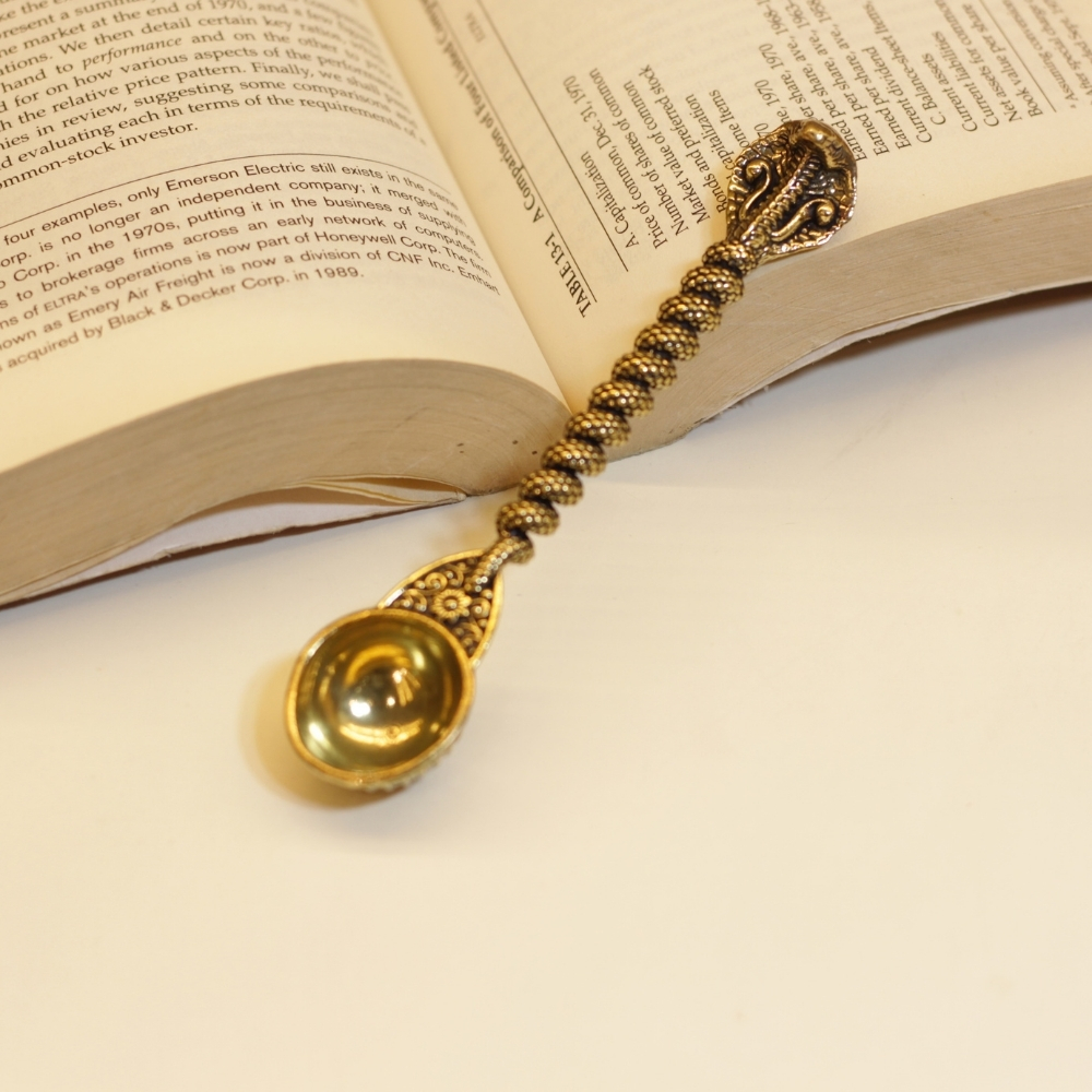 Brass Spoon Antique - 3