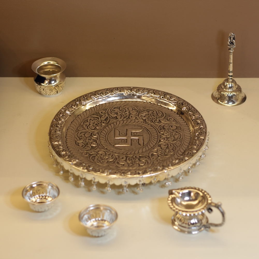 Brass Pooja Thali