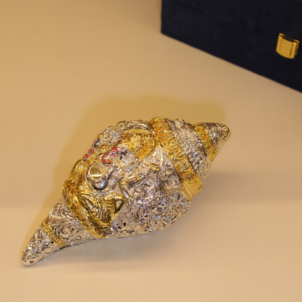 Resin Shankh Big W/b - 5