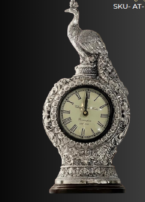 Single Peacock Clock
