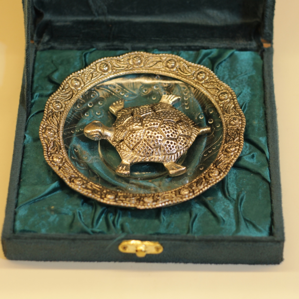 Metal Tortoise Plate W/b - 5