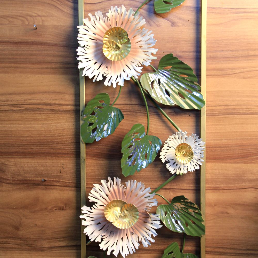 Iron Acid Frame With Multi Flower W283
