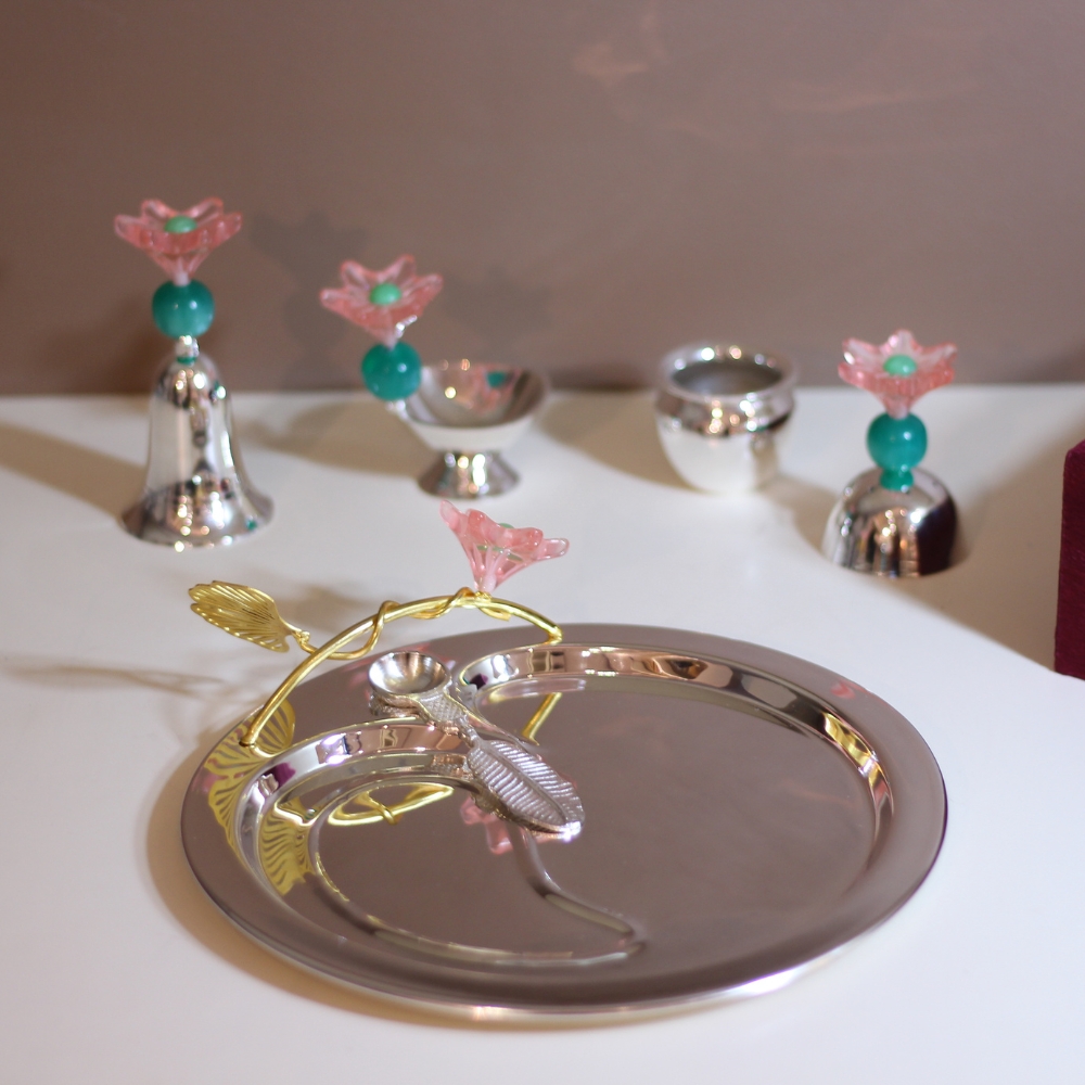Pooja Thali Set 7014/9'' - 5