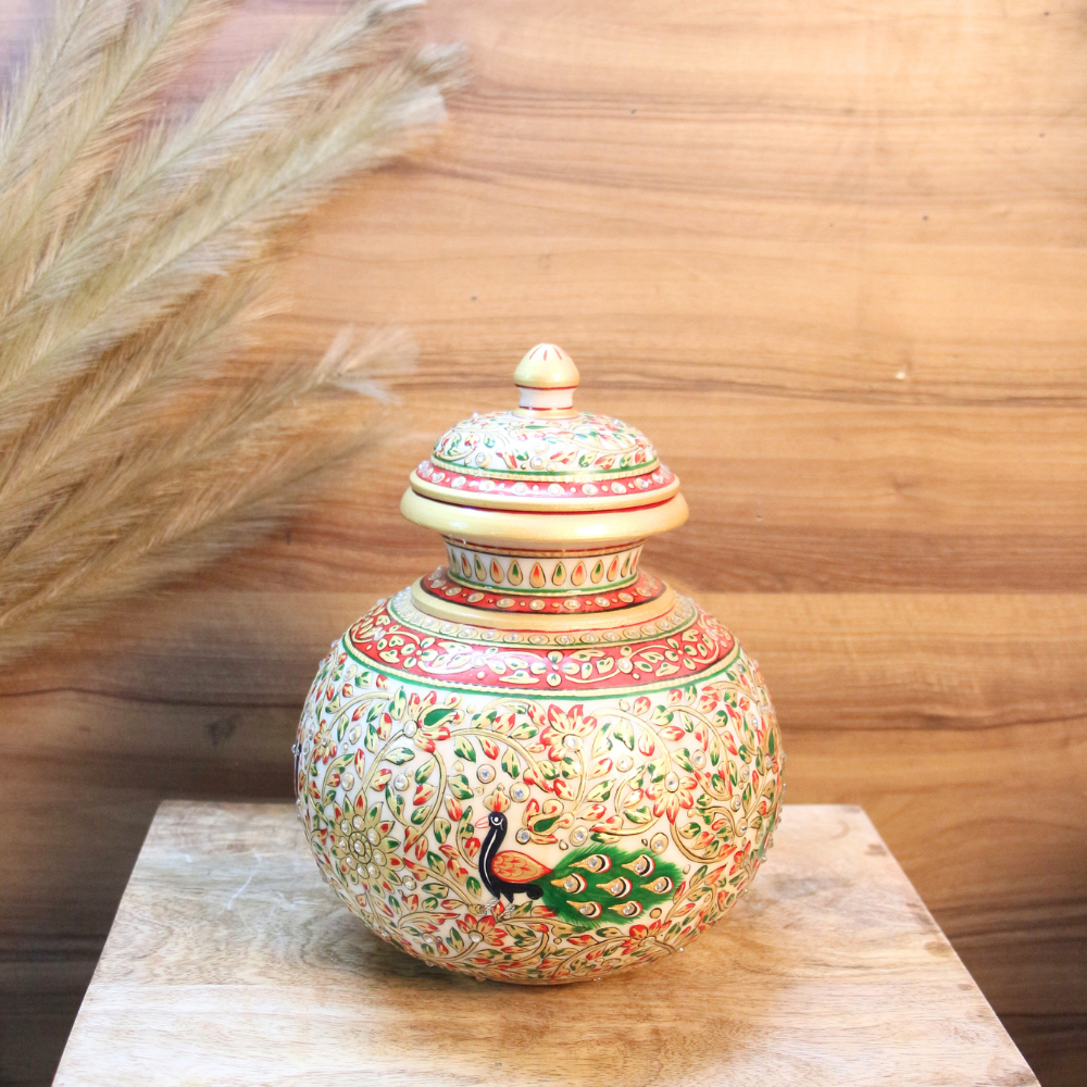 Marble Printed Matki - 5