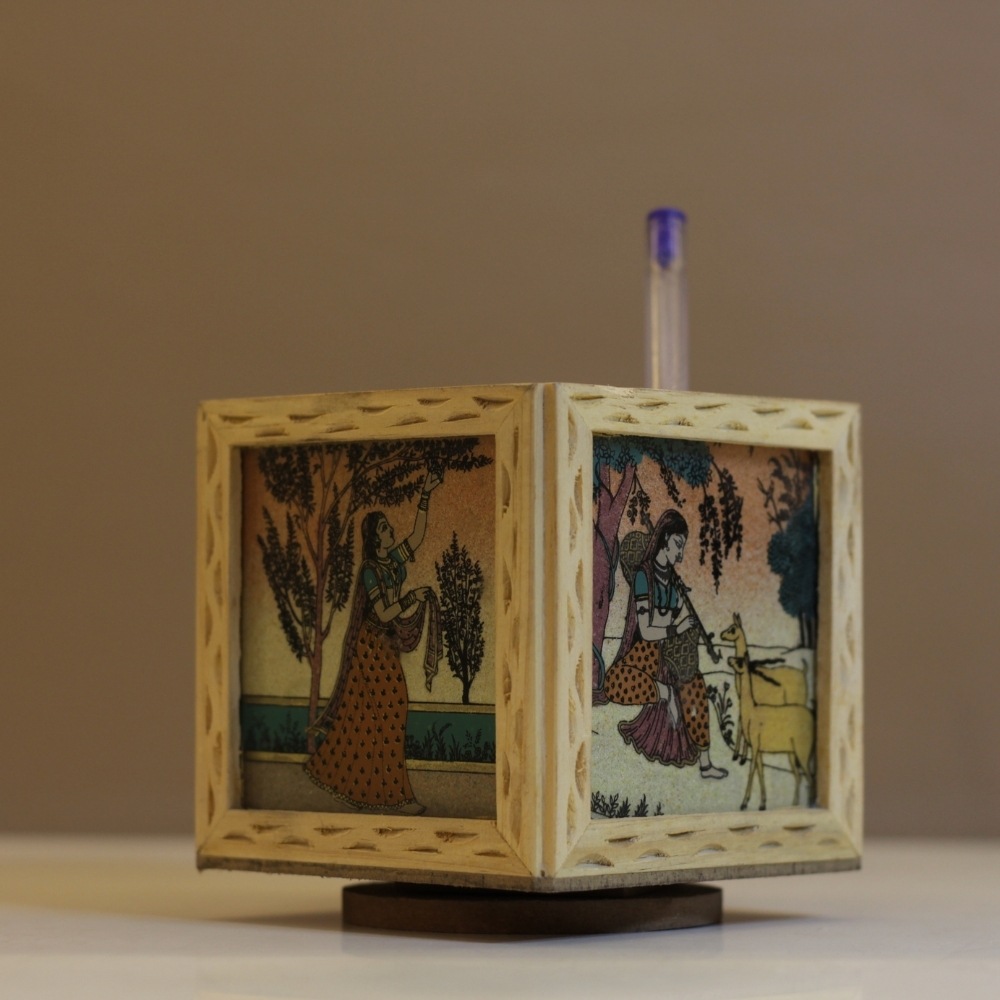 Wooden Pen Stand - 3