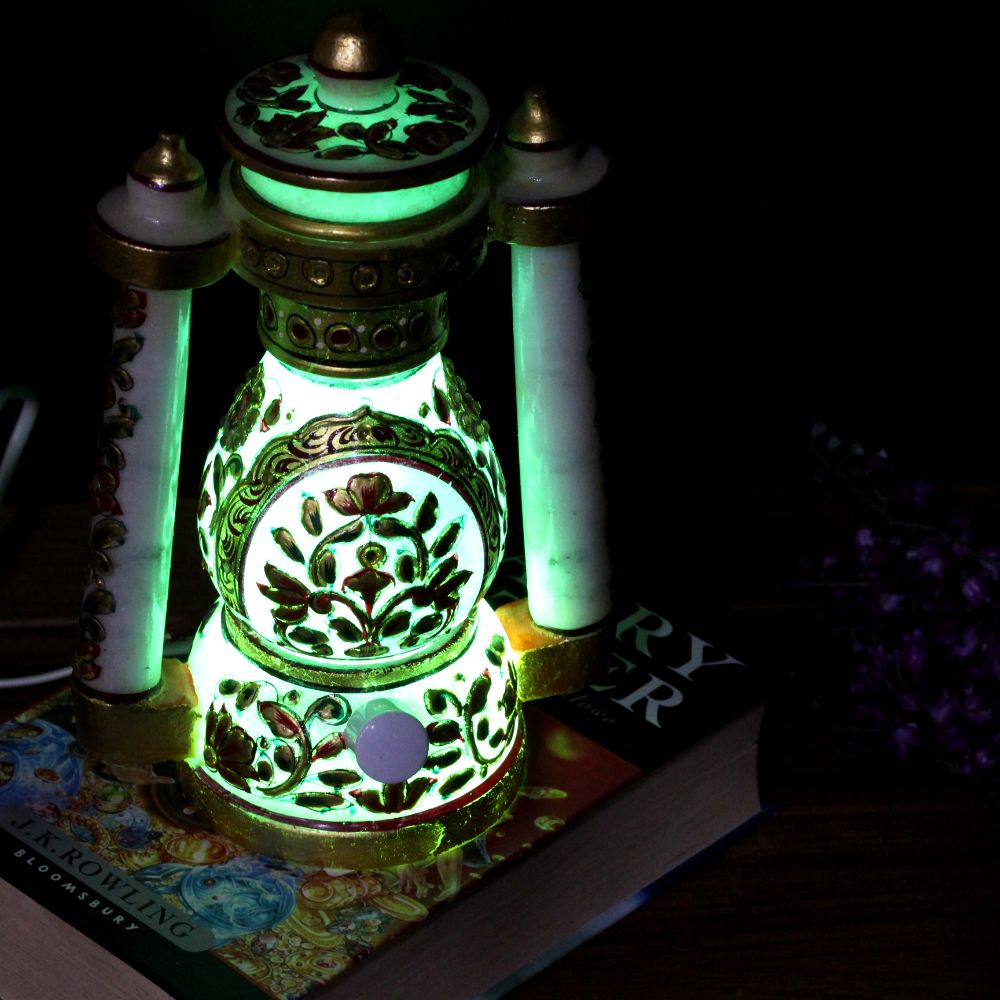 Marble Lantern 8'' - 5