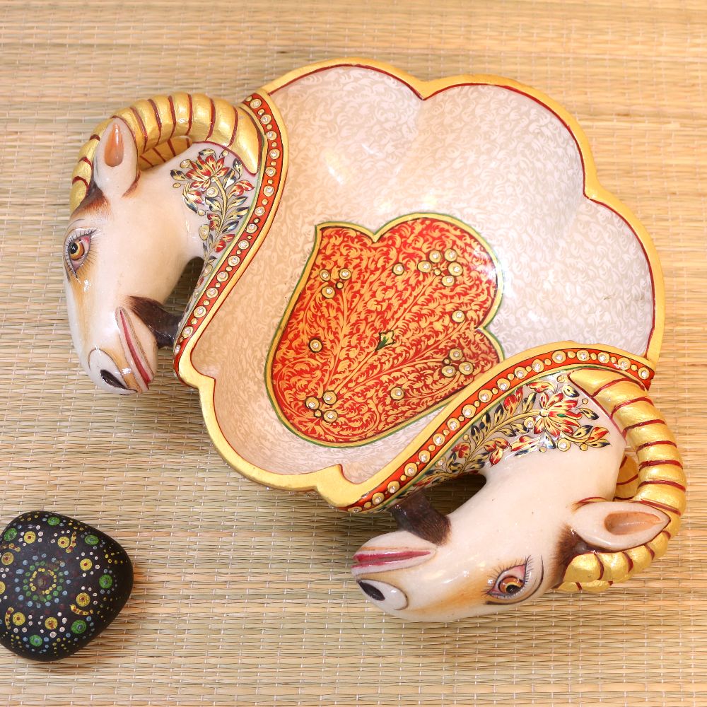 MARBLE HORSE BOWL