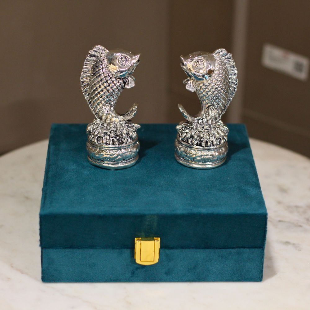 Fish Cladded With Silver Pair - 4