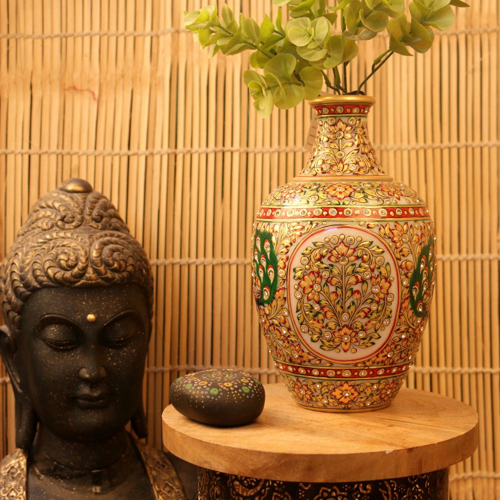 Marble Matki Pot 10