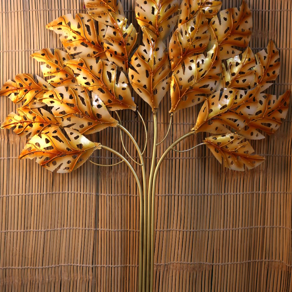 IRON PAINTED TREE W Y WALL - 3