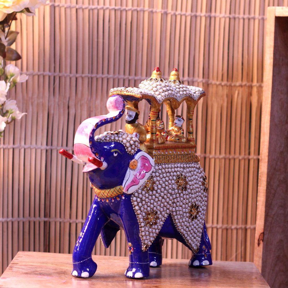 Ambabari Stone Elephant 12 inch
