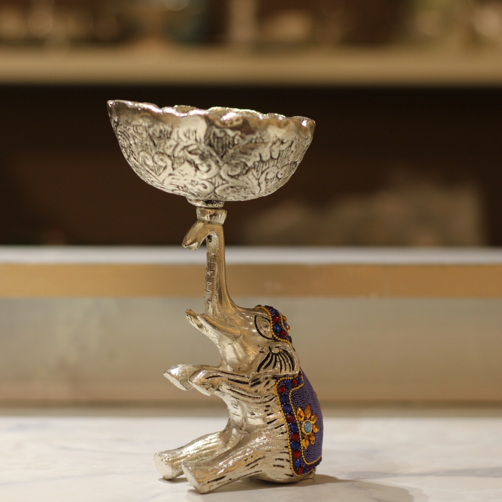 Elephant Bowl Single Purple - 6