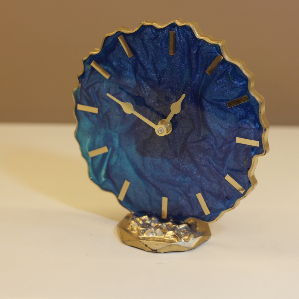 Resin Table Clock - 5