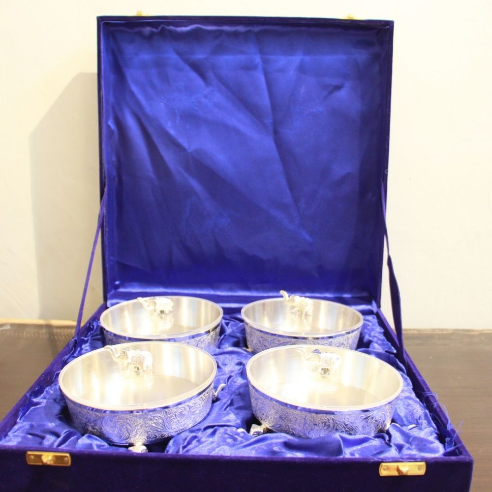 4Pc Big Elephant Bowl