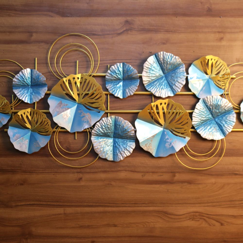 IRON WALL DECOR BLOOMING WALLART-1107