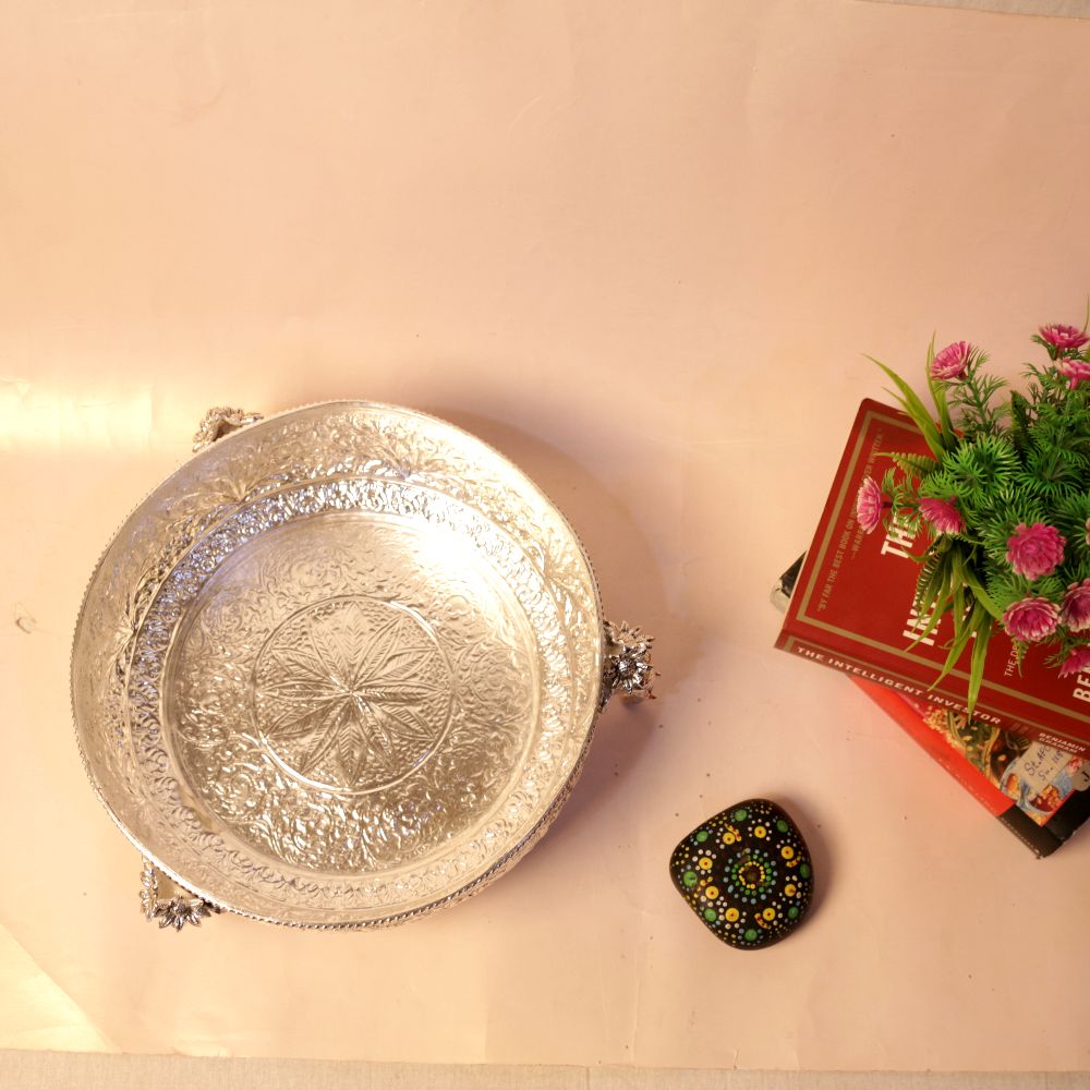 SILVER PLATED CHITAI BOX ELEPHANT - 3
