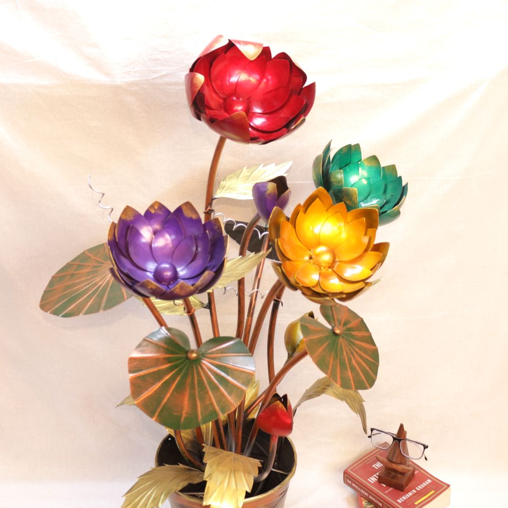 MULTI COLOUR FLOWER STAND