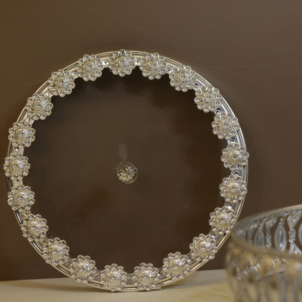 Silver Jali Box 8x8 - 5