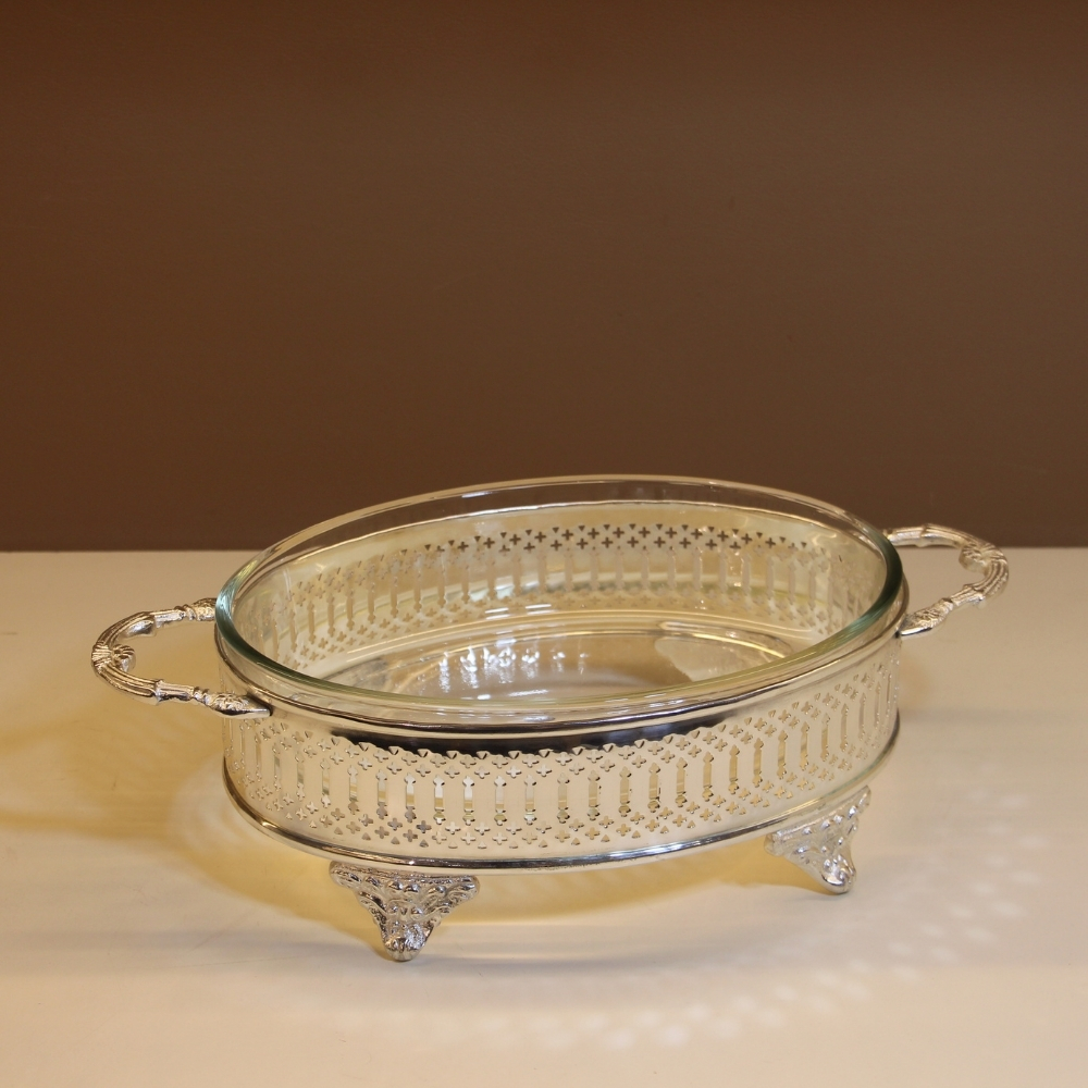 Dish Bowl Oval Stand 4819